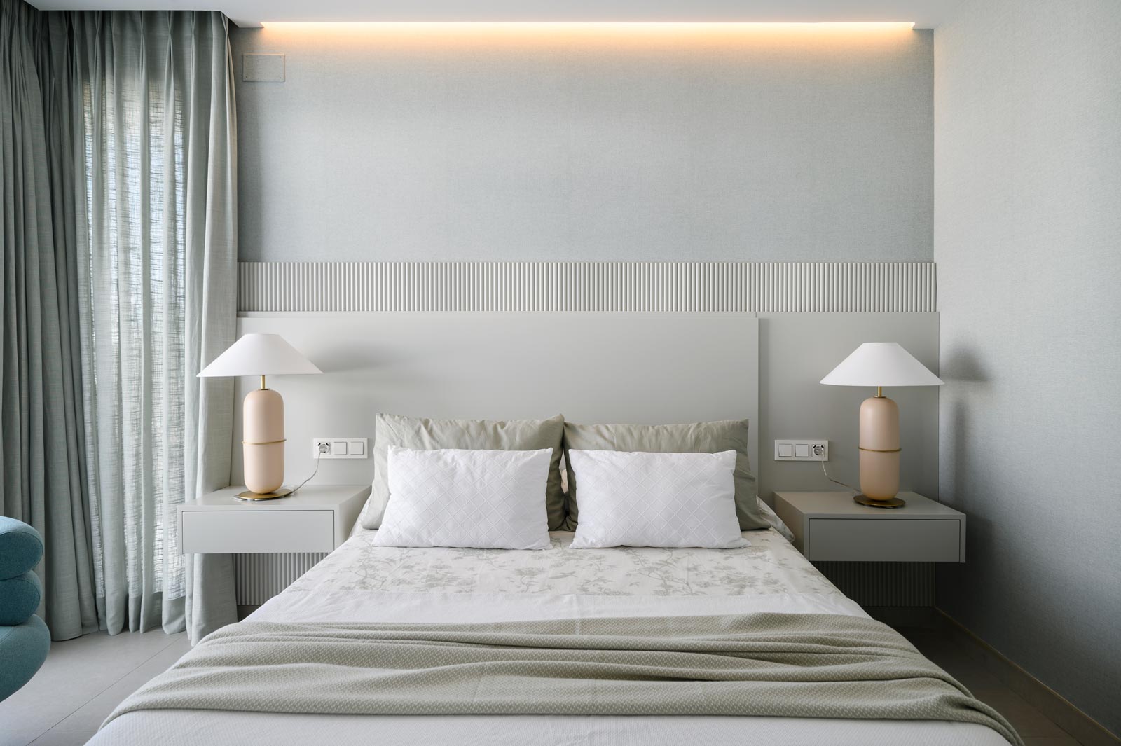 Taralpe Hills I proyecto dormitorio suite málaga belén sánchez interiors