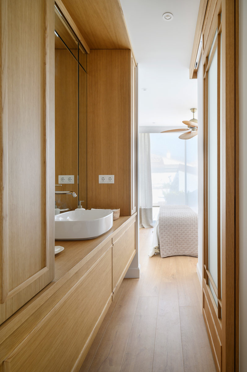 Los Pacos proyecto dormitorio matrimonio y baño málaga belén sánchez interiors